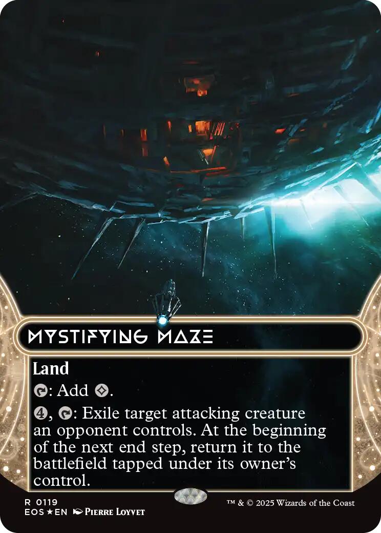 Mystifying Maze (0119) (Borderless) (Galaxy Foil)