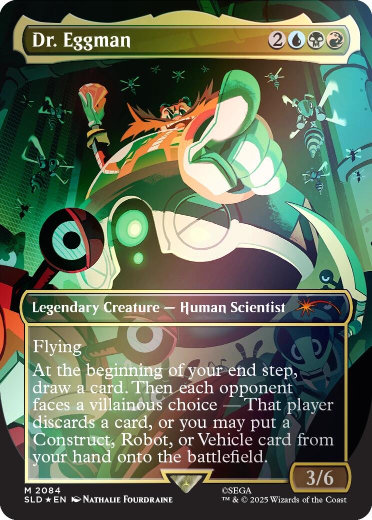 Dr. Eggman (Rainbow Foil) [SLD - 2084]