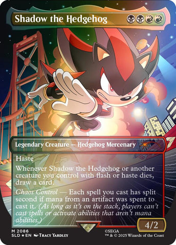 Shadow the Hedgehog (Rainbow Foil)