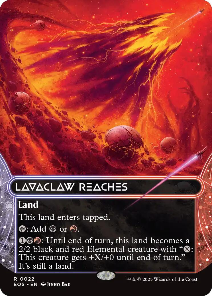 Lavaclaw Reaches (0022) (Borderless)