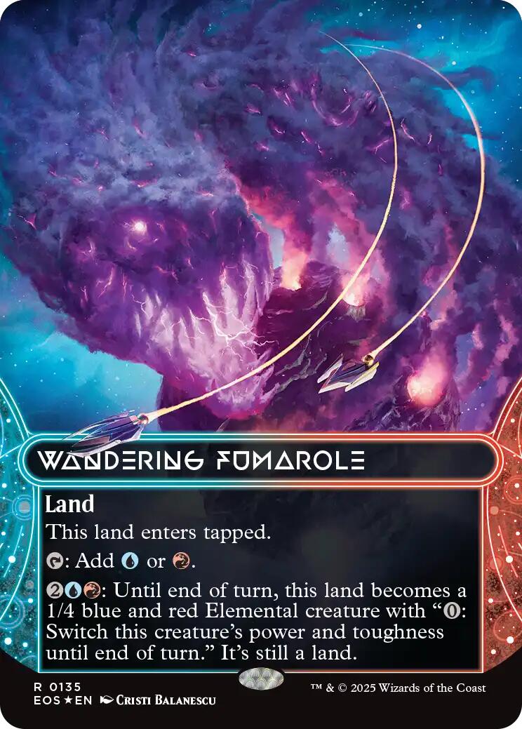 Stirring Wildwood (0129) (Borderless) (Galaxy Foil) [EOS - 129]