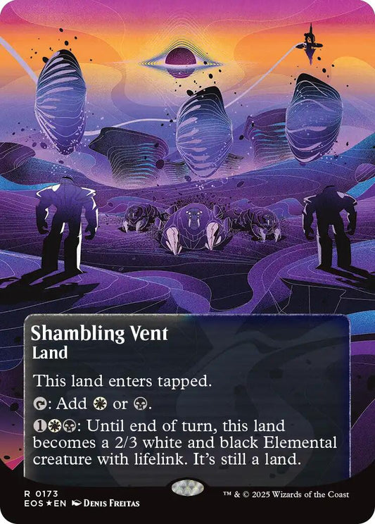 Shambling Vent (0173) (Borderless) (Galaxy Foil)