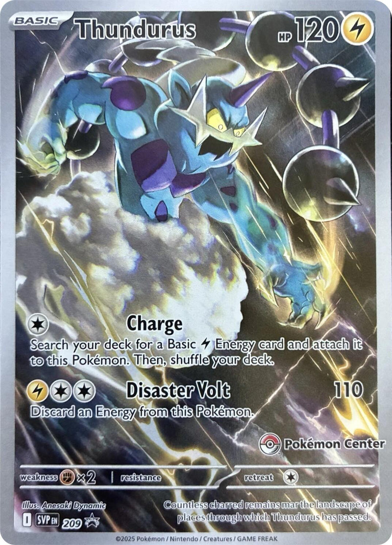 Thundurus - 209 (Pokemon Center Exclusive) [SVP - 209]