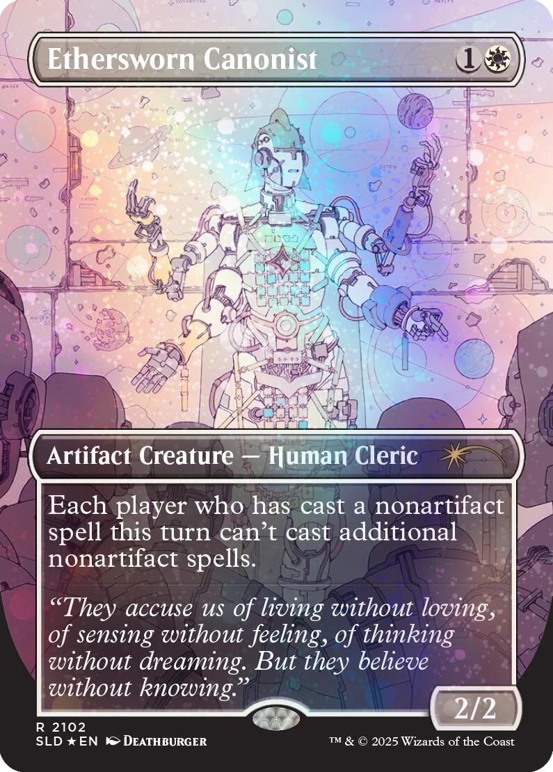 Ethersworn Canonist (Galaxy Foil) [SLD - 2102]