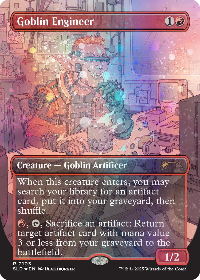Goblin Engineer (Galaxy Foil) [SLD - 2103]