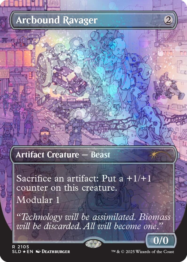 Arcbound Ravager (2105) (Galaxy Foil) [SLD - 2105]