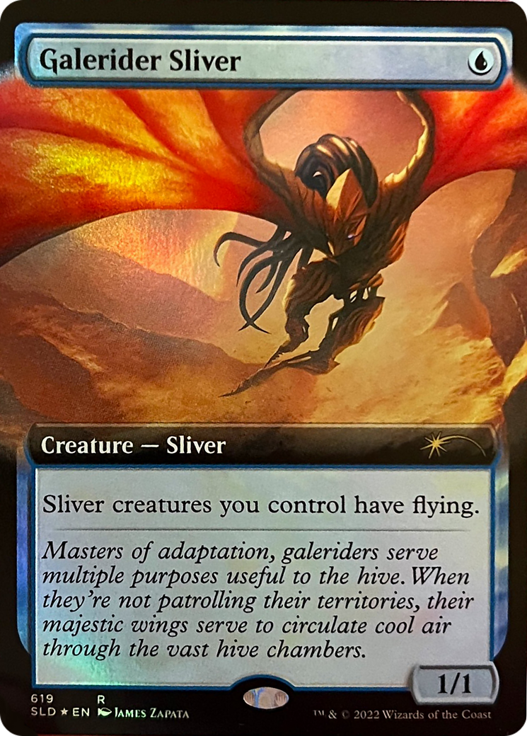 Galerider Sliver (Extended Art) [Secret Lair Drop Series] | The Clever Kobold