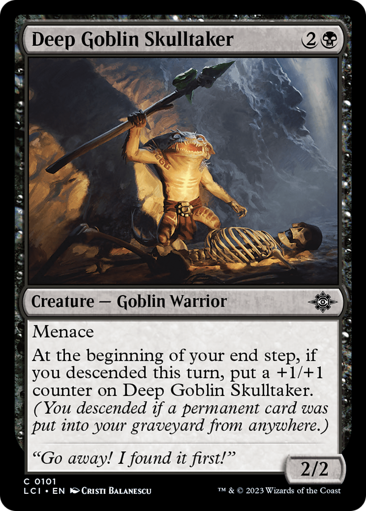 Deep Goblin Skulltaker [The Lost Caverns of Ixalan] | The Clever Kobold