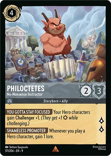 Philoctetes - No-Nonsense Instructor