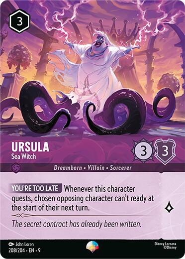 Ursula - Sea Witch (Epic) [9 - 208/204]