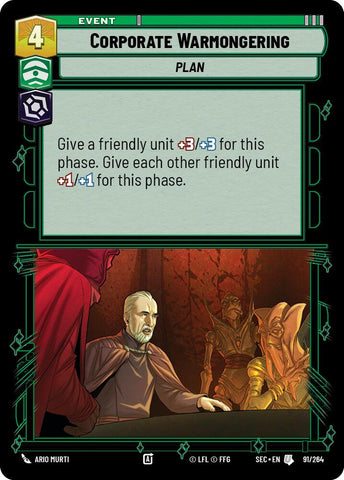 Corporate Warmongering