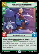 Chancellor Valorum - Civil Servant