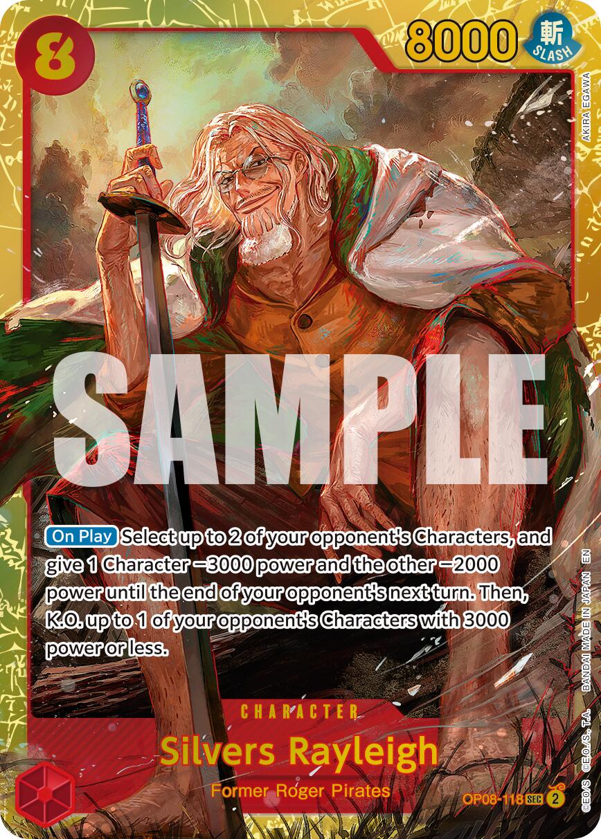 Silvers Rayleigh - OP08-118 (Reprint)
