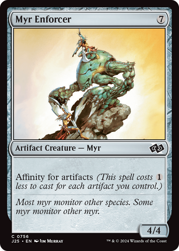 Myr Enforcer [Foundations Jumpstart] | The Clever Kobold