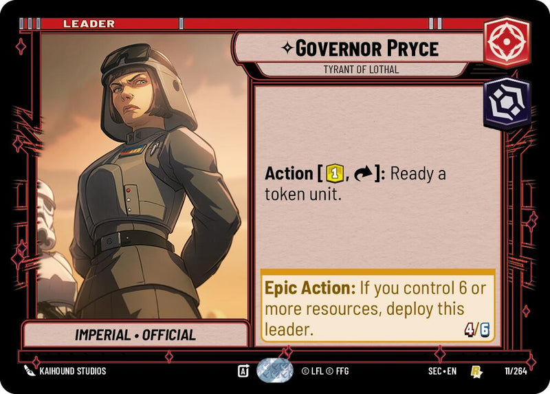 Governor Pryce - Tyrant of Lothal