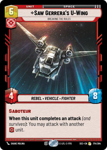Saw Gerrera's U-Wing - Breaking the Rules
