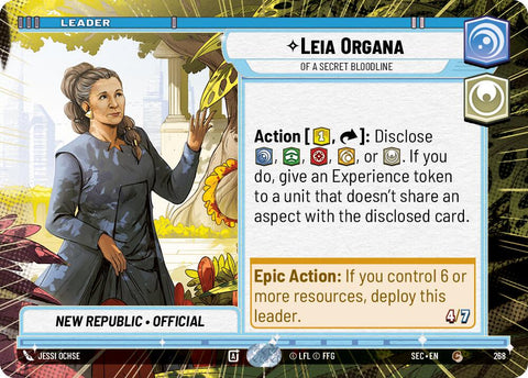 Leia Organa - Of A Secret Bloodline (Hyperspace)