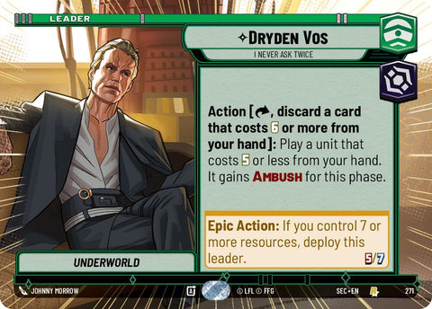 Dryden Vos - I Never Ask Twice (Hyperspace)