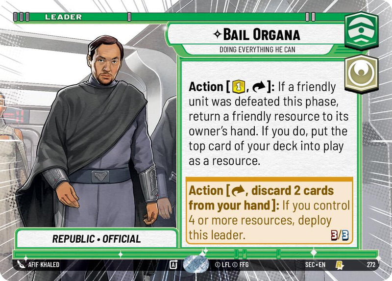 Bail Organa - Doing Everything He Can (Hyperspace)