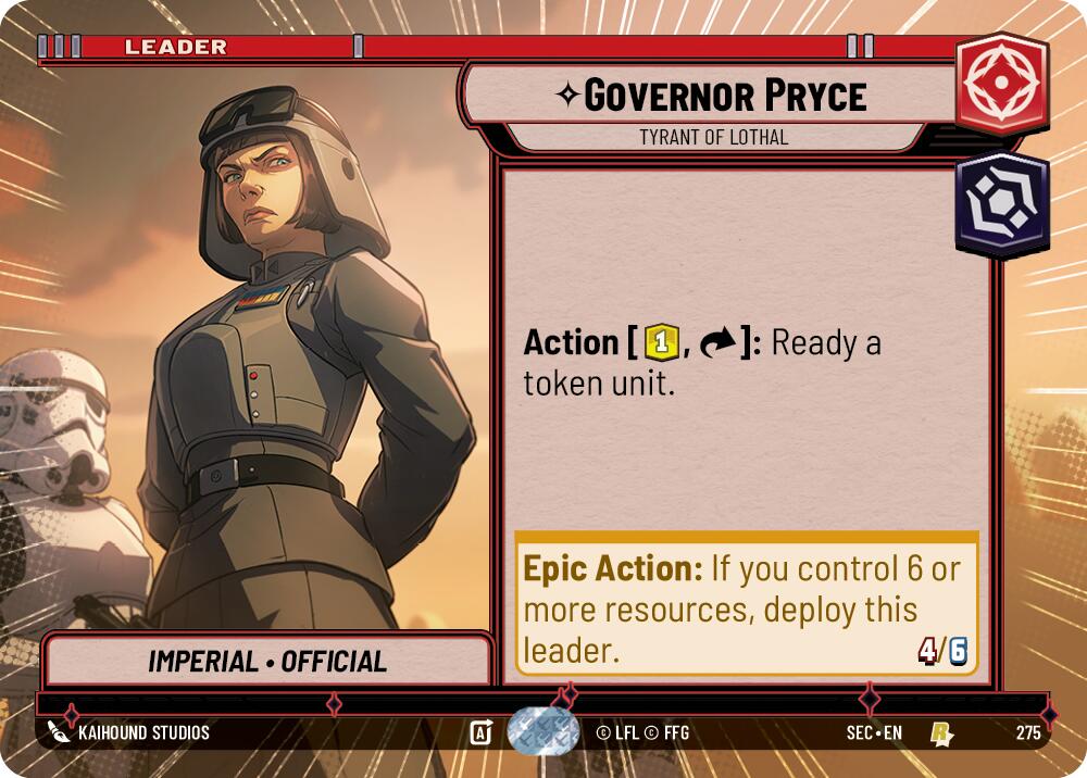 Governor Pryce - Tyrant of Lothal (Hyperspace)