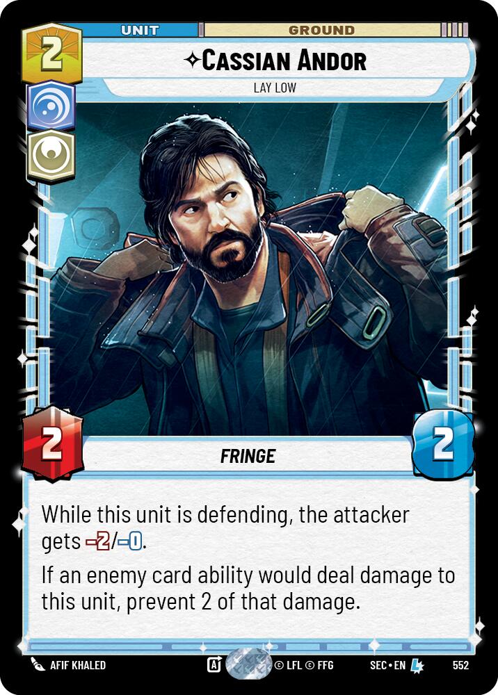 Cassian Andor - Lay Low (Foil)