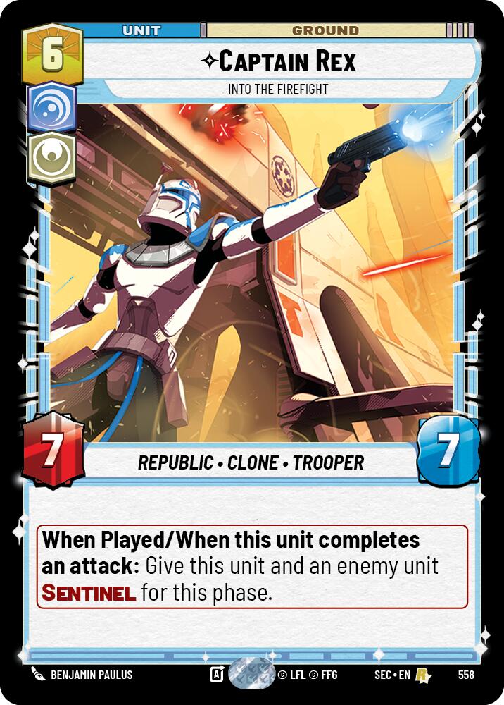 Captain Rex - Into the Firefight (Foil)