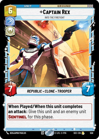 Captain Rex - Into the Firefight (Foil)