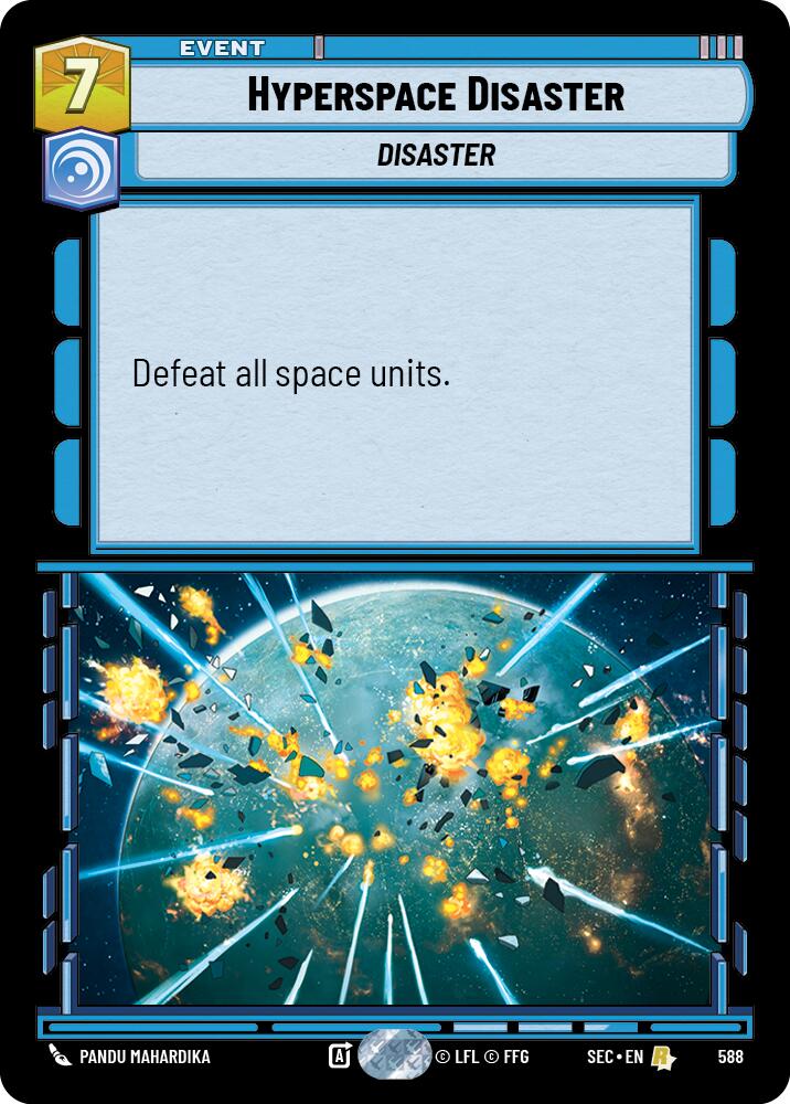 Hyperspace Disaster (Foil)