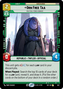 Orn Free Taa - Political Power Broker (Foil)