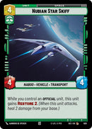 Nubian Star Skiff (Foil)