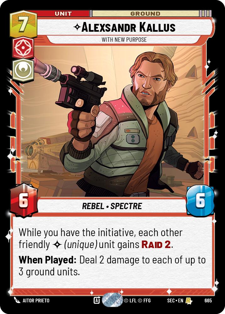 Alexsandr Kallus - With New Purpose (Foil)