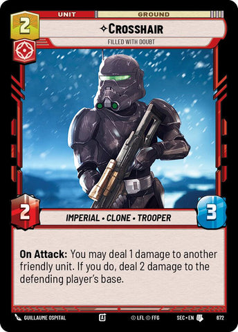 Crosshair - Filled With Doubt (Foil)