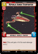 Republic Aurek Starfighter (Foil)