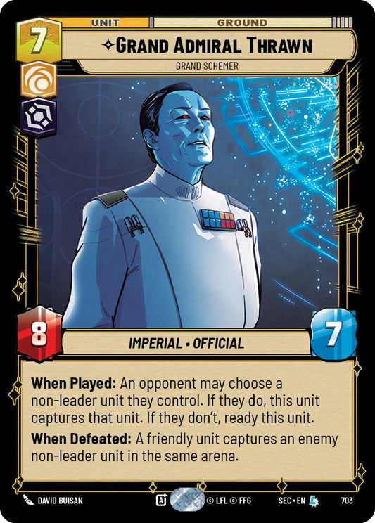 Grand Admiral Thrawn - Grand Schemer (Foil)