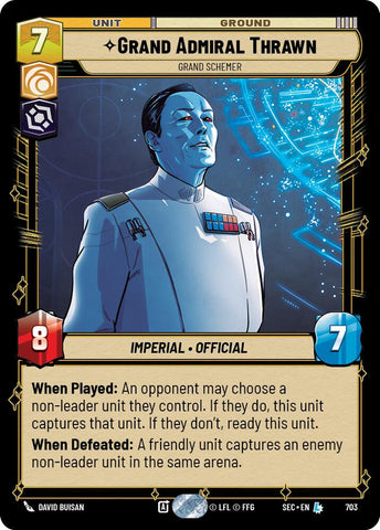 Grand Admiral Thrawn - Grand Schemer (Foil)