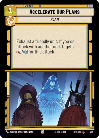 Accelerate Our Plans (Foil)