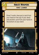 Kreia's Whispers (Foil)