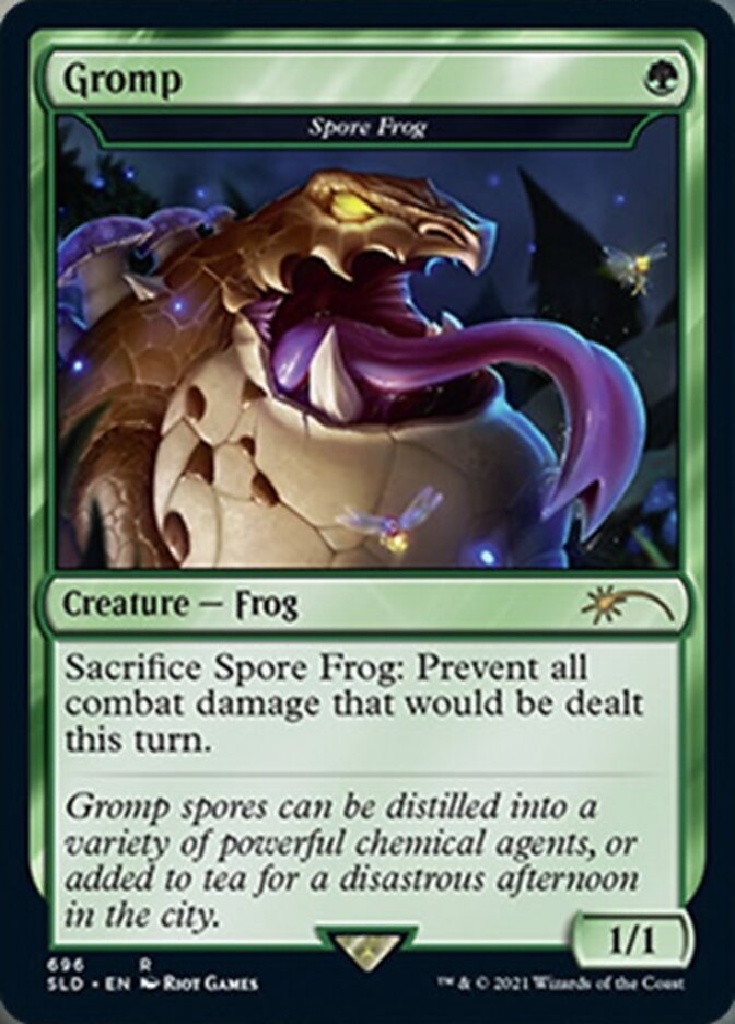 Spore Frog - Gromp [Secret Lair Drop Promos] | The Clever Kobold