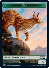 Cat (020) // Dog Double-Sided Token [Core Set 2021 Tokens] | The Clever Kobold