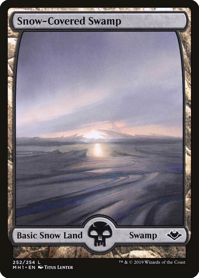 Snow-Covered Swamp [Modern Horizons] | The Clever Kobold