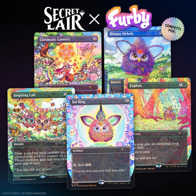 Secret Lair x Furby: Doo-ay Noo-lah Confetti Foil Edition
