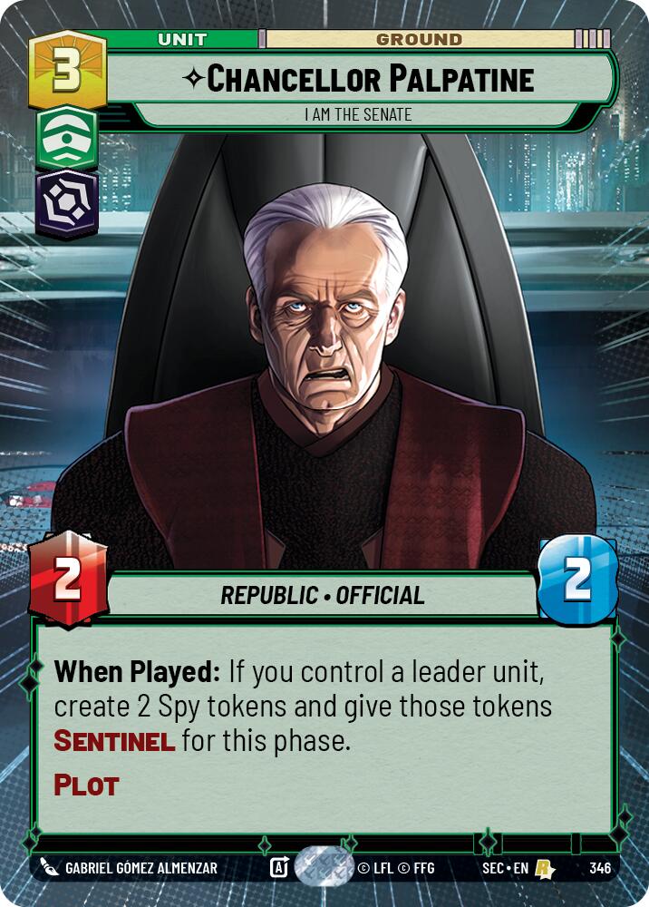 Chancellor Palpatine - I Am the Senate (Hyperspace)