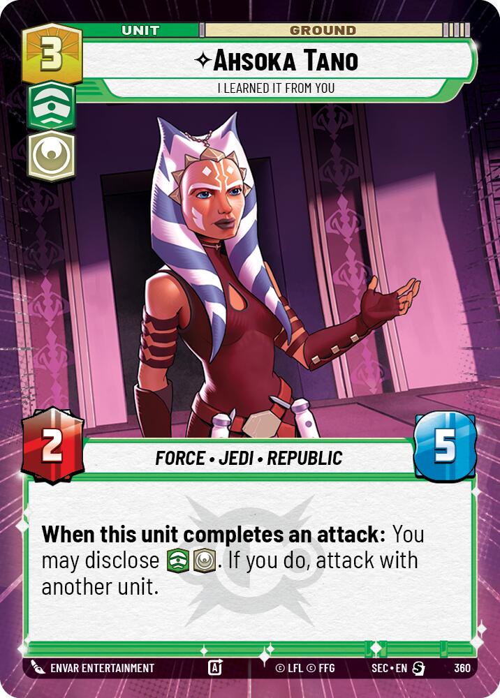 Ahsoka Tano - I Learned It from You (Hyperspace)