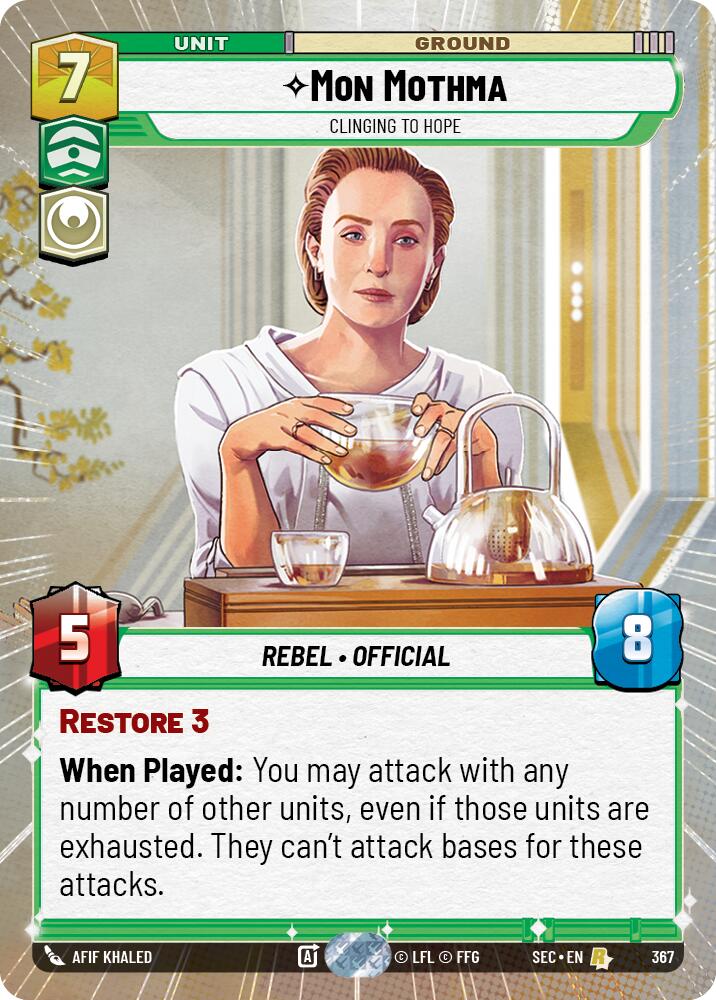 Mon Mothma - Clinging to Hope (Hyperspace)