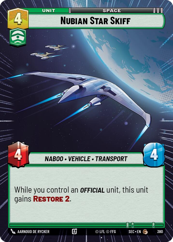 Nubian Star Skiff (Hyperspace)