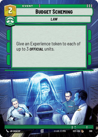 Budget Scheming (Hyperspace)