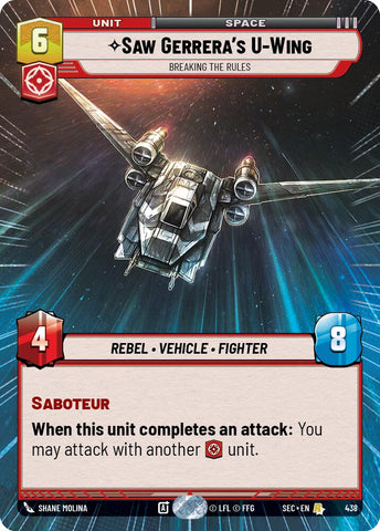 Saw Gerrera's U-Wing - Breaking the Rules (Hyperspace)