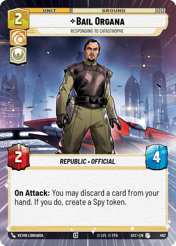 Bail Organa - Responding to Catastrophe (Hyperspace)