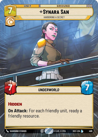 Synara San - Harboring a Secret (Hyperspace)