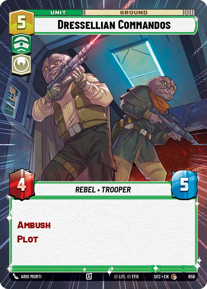 Dressellian Commandos (Hyperspace Foil)